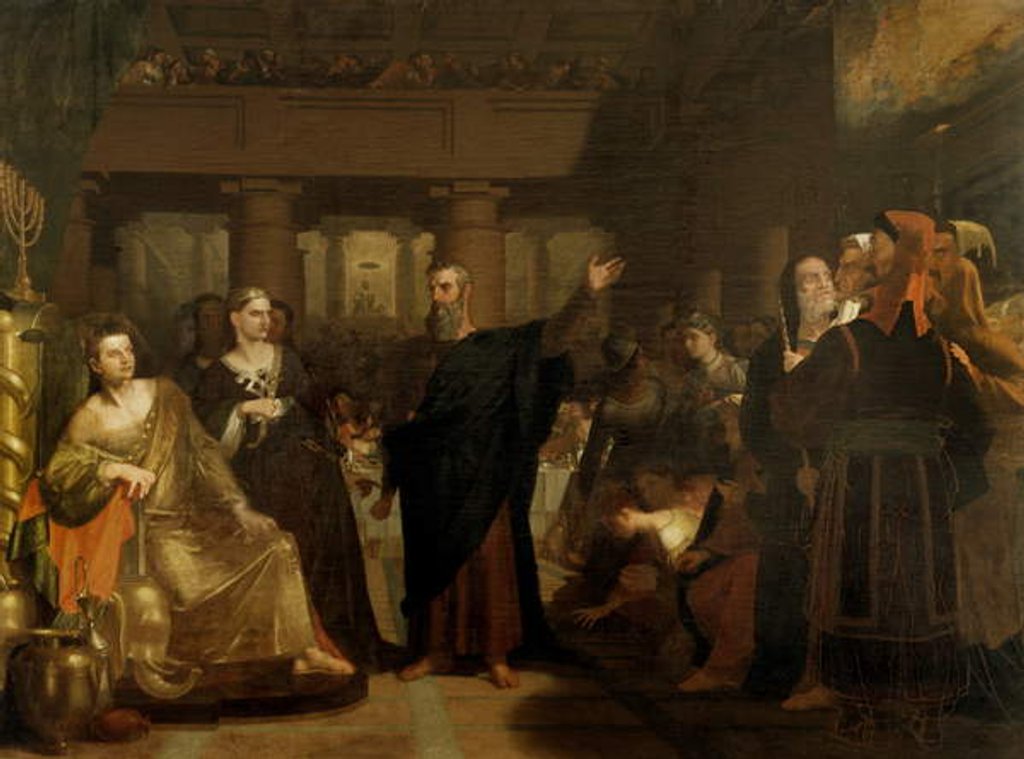 Detail of Belshazzar's Feast, 1817-43 by Washington Allston