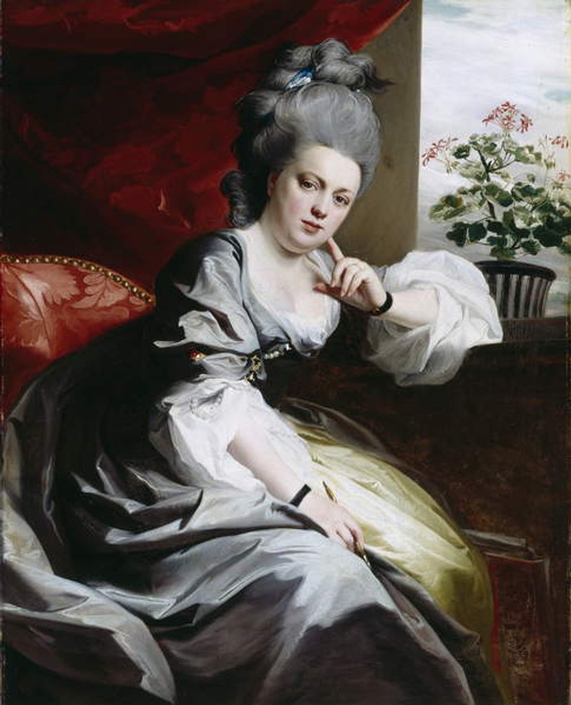 Detail of Mrs Clark Gayton, 1779 by John Singleton Copley