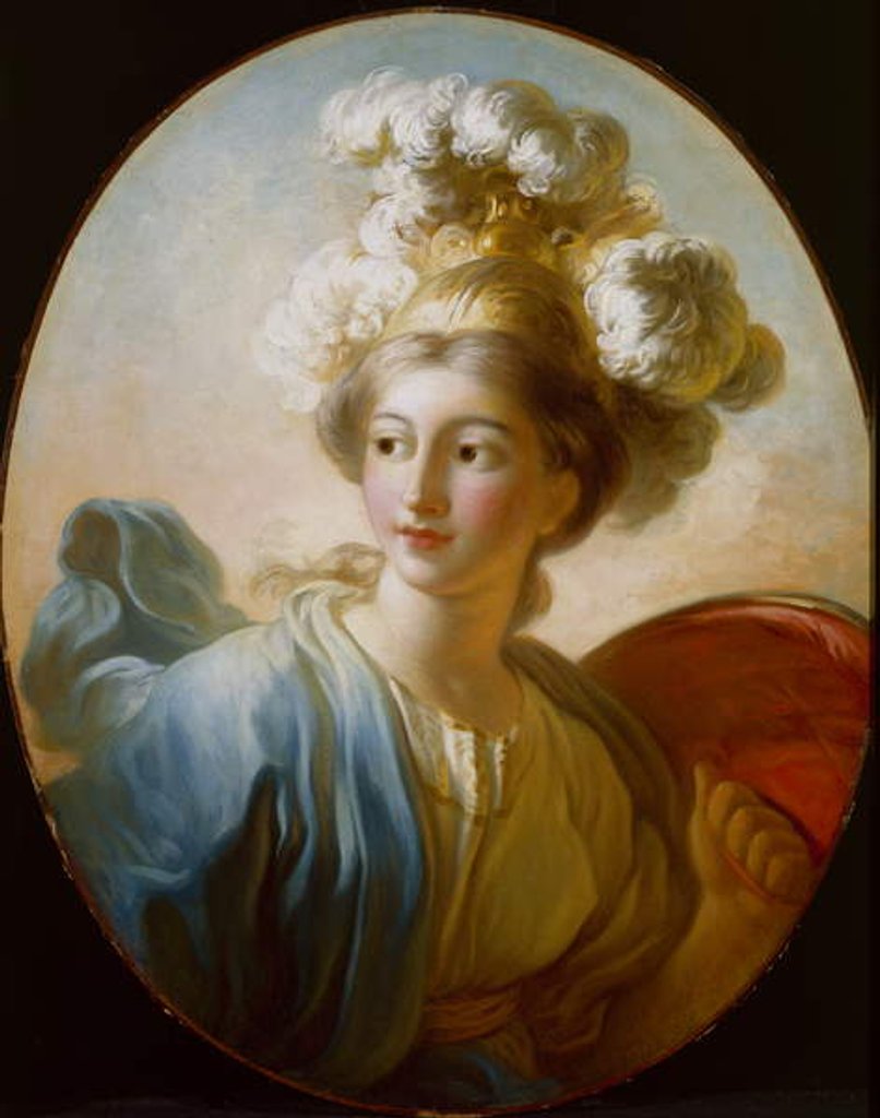 Detail of The Goddess Minerva, c.1772 by Jean-Honore Fragonard