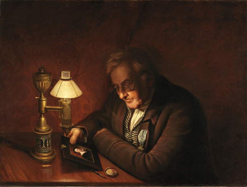 Detail of James Peale, 1822 by Charles Willson Peale