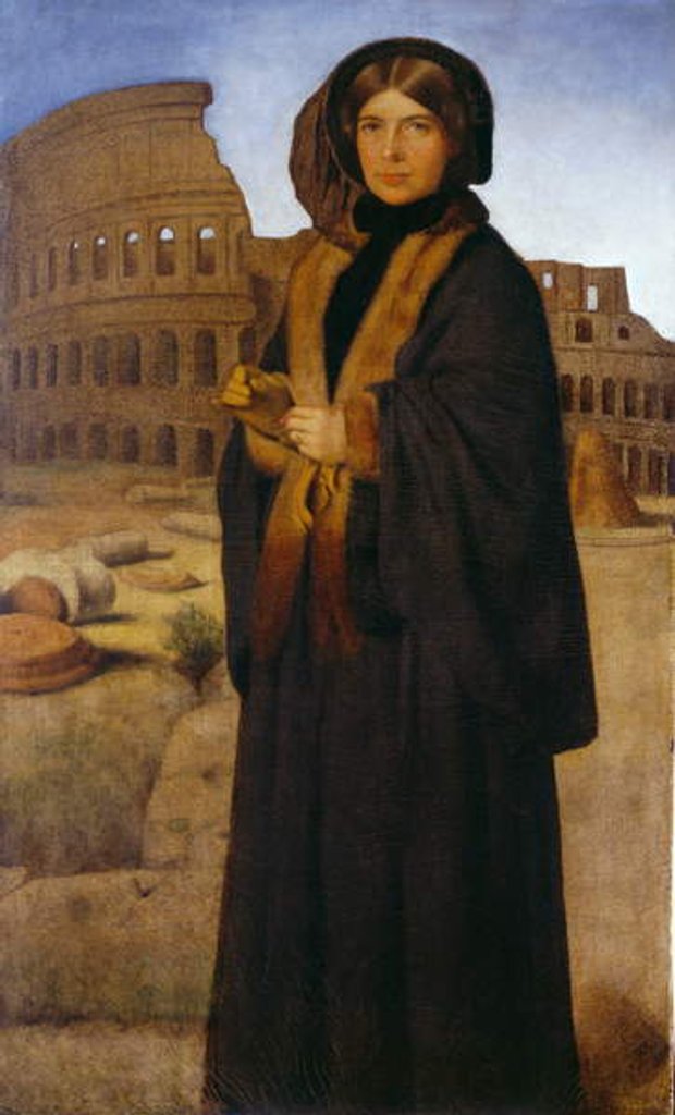 Detail of Mrs William Page, c.1860 by William Page