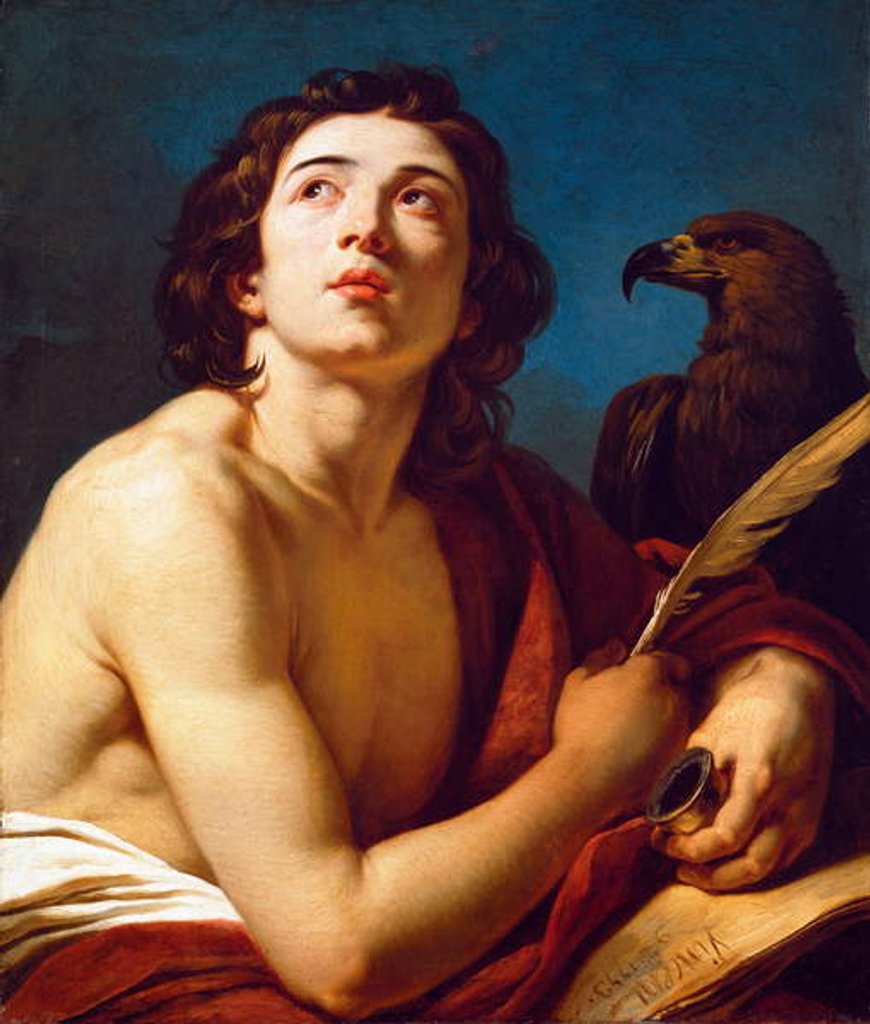 Detail of Saint John the Evangelist, 1793 by Francois Andre Vincent