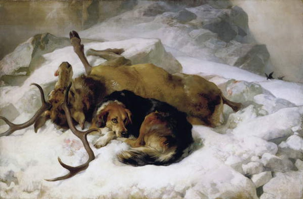 Detail of Chevy, 1868 by Edwin Landseer