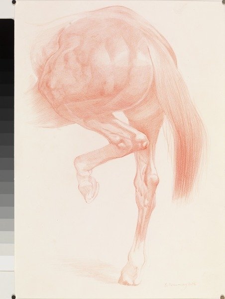 Detail of Kicking Off, Series 4, 2012 by Emma Kennaway