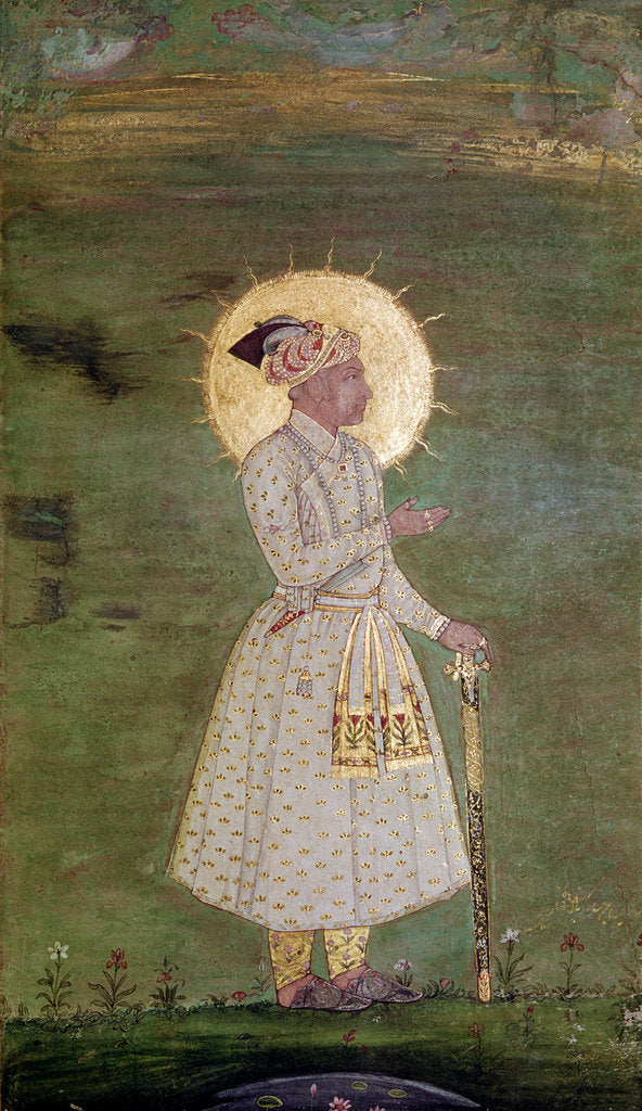 Detail of Akbar by Indian School