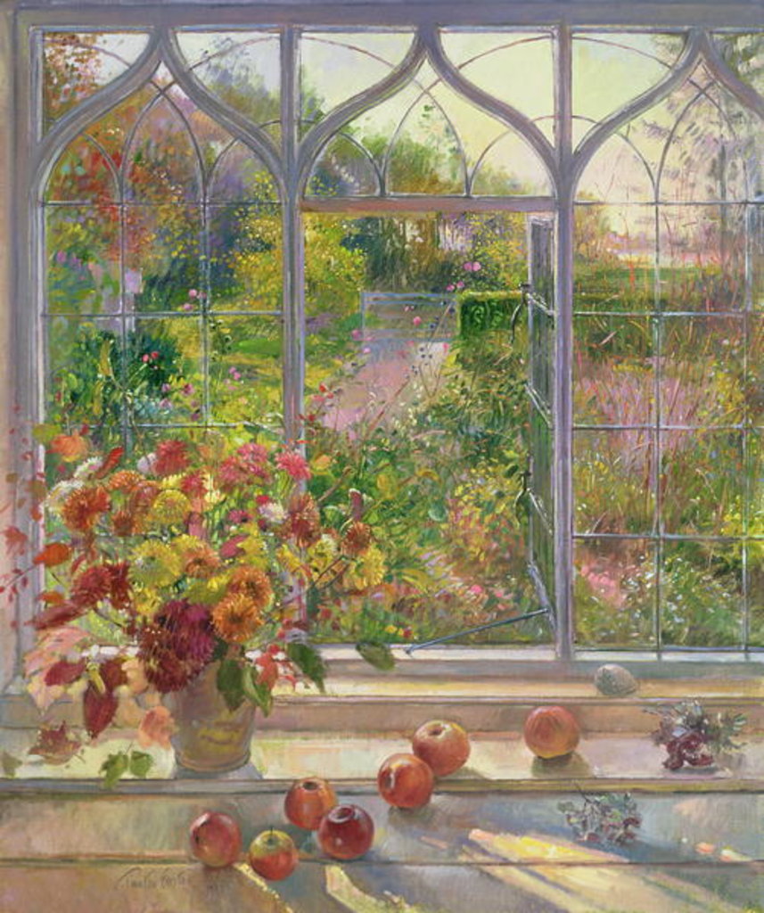 Detail of Autumn Windows, 1993 by Timothy Easton