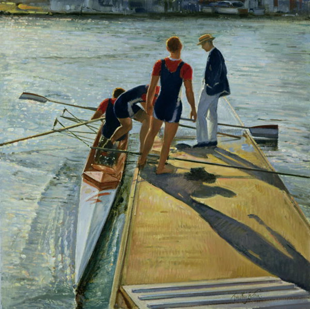 Detail of Evening Trial, Henley, 2000 by Timothy Easton