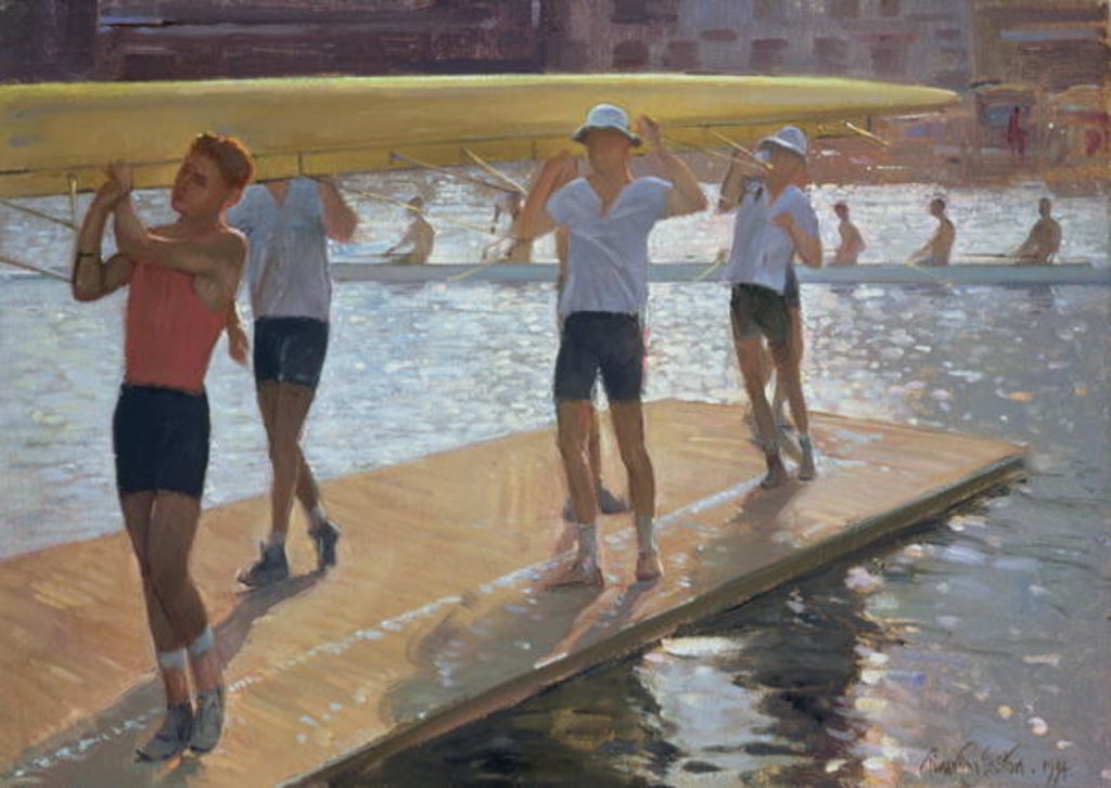 Detail of Raft walk, 1994 by Timothy Easton