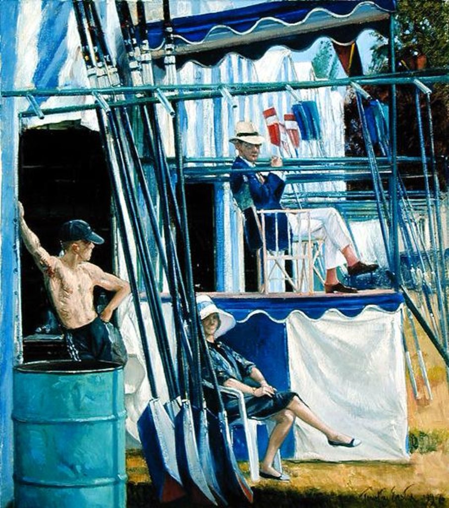 Detail of The Crows Nest, Henley, 1996 by Timothy Easton