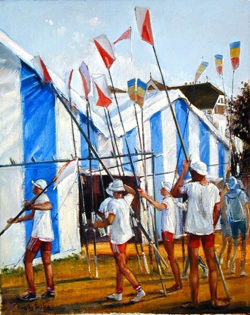 Detail of Returning the Blades by Timothy Easton