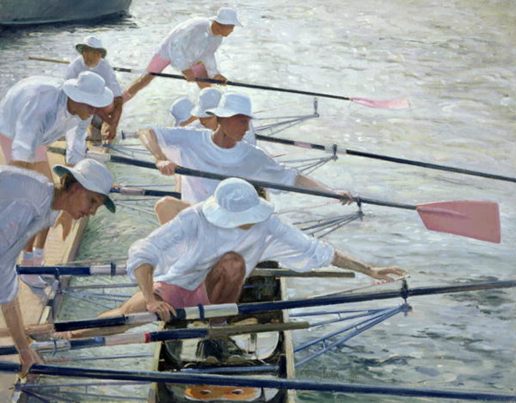 Detail of Securing Oars, Henley by Timothy Easton