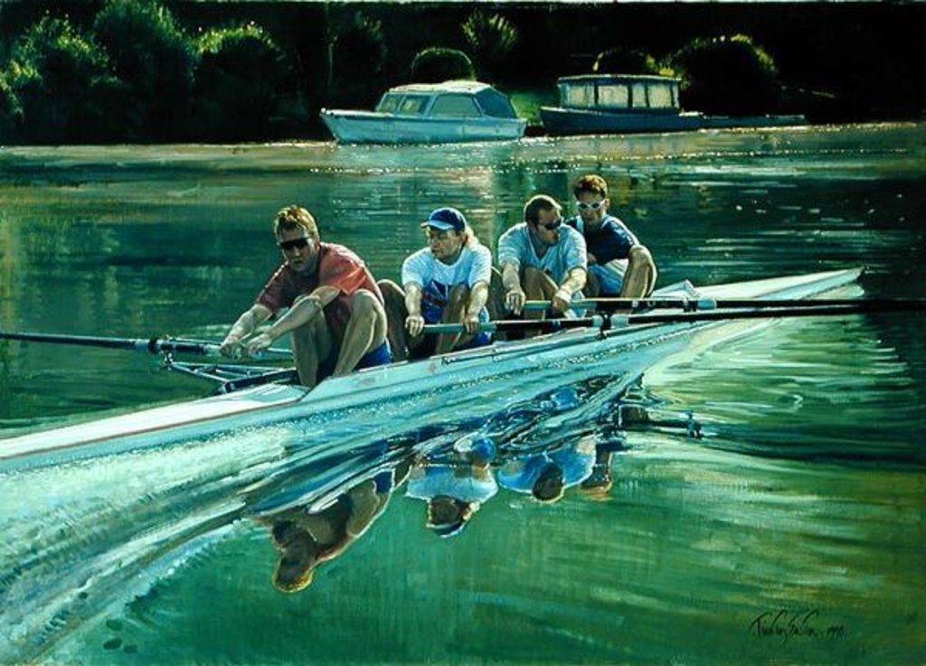 Detail of World Champions, 1998 by Timothy Easton