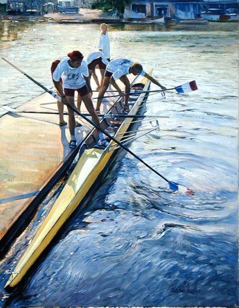 Detail of Full Length, 1995 by Timothy Easton