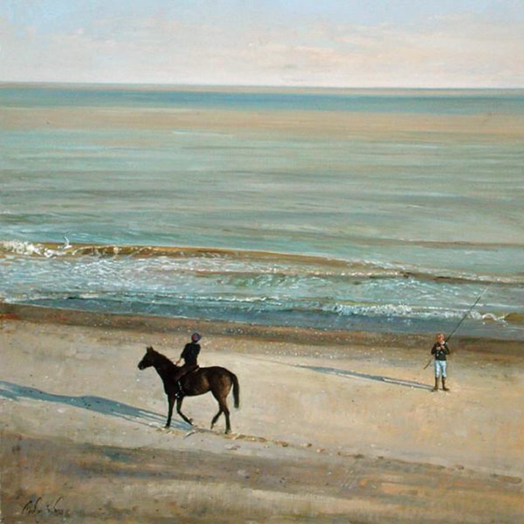 Detail of Beach Dialogue, Dunwich by Timothy Easton