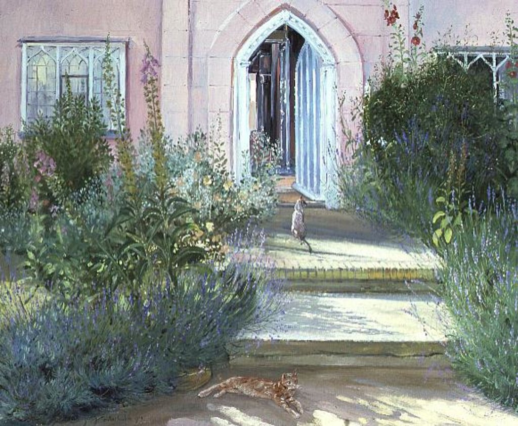 Detail of Evening Shadows, 1989 by Timothy Easton