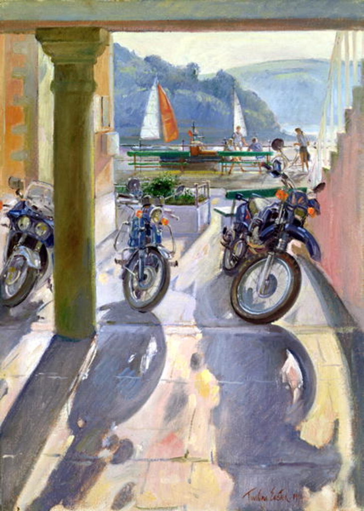 Detail of Wheels and Sails, 1991 by Timothy Easton