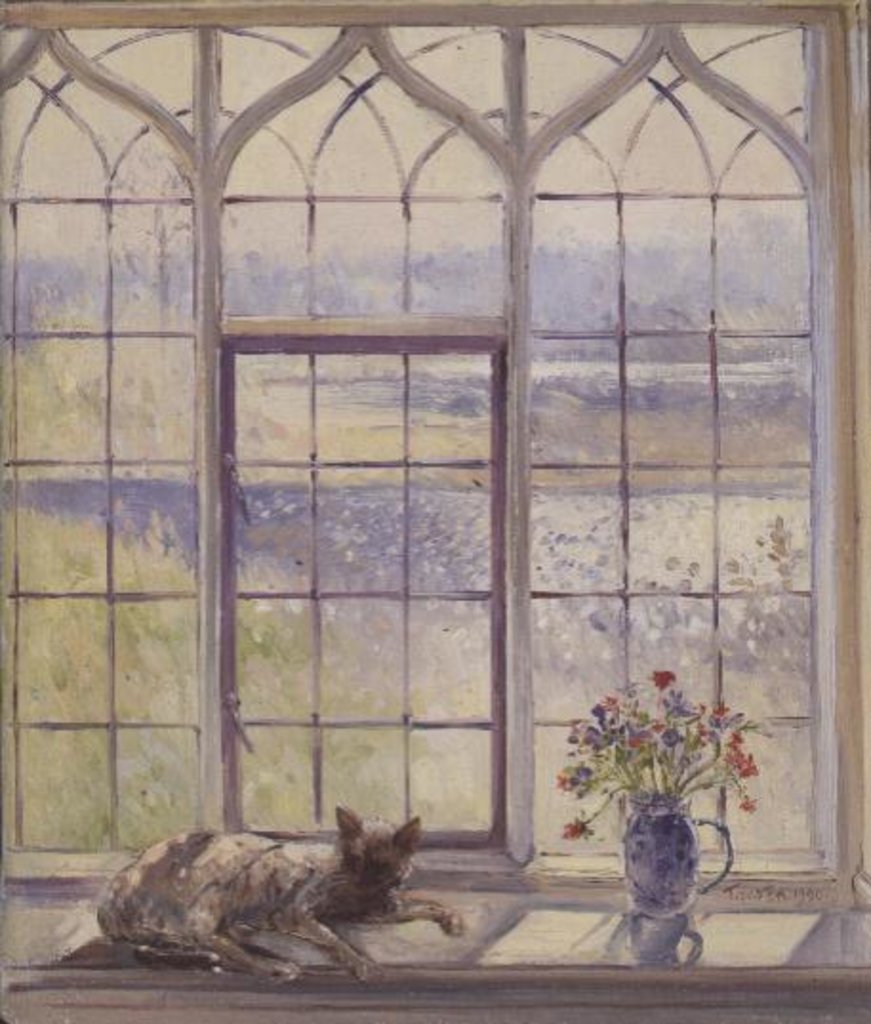 Detail of Sleeper with Anemones by Timothy Easton