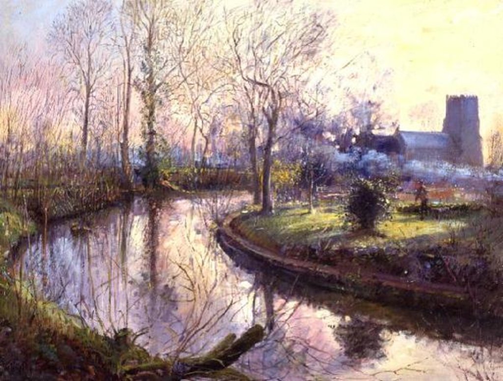 Detail of Spring Gardening by Timothy Easton