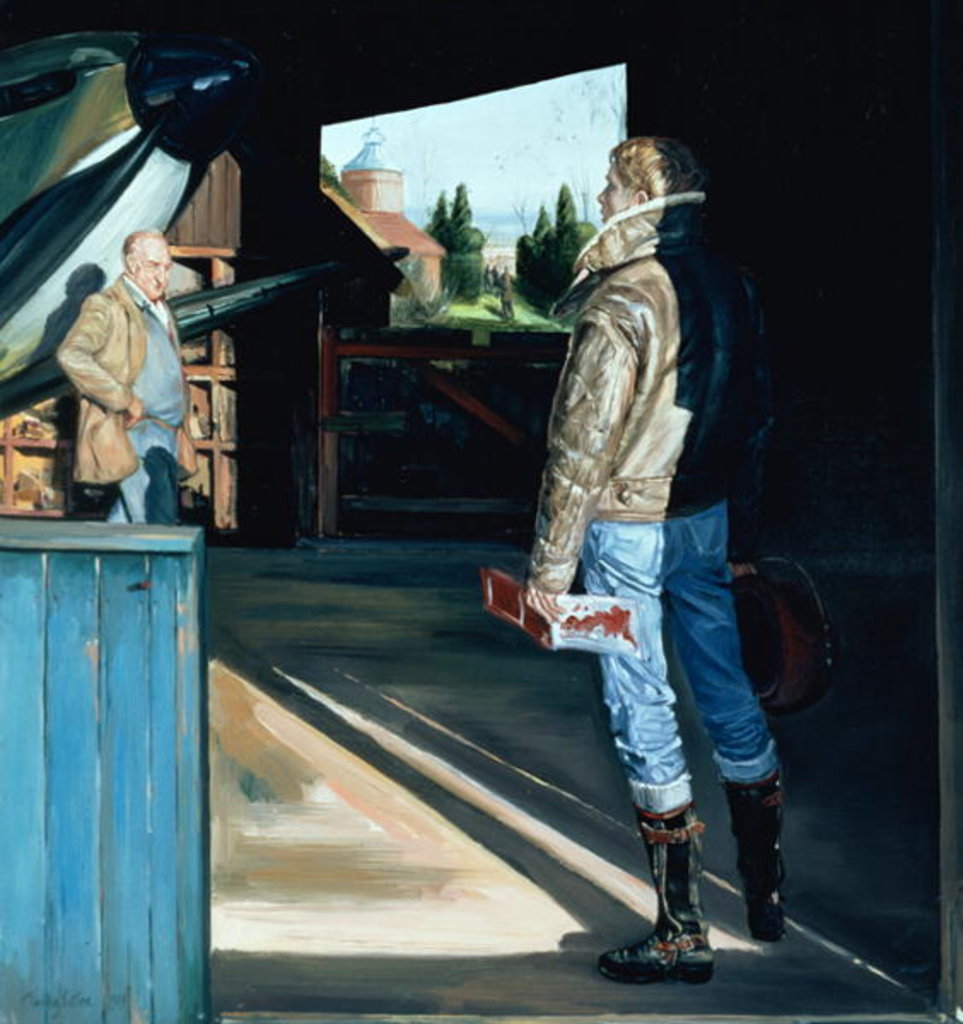 Detail of The Visitor by Timothy Easton