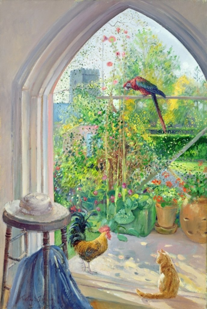 Detail of Trellis Stalker, 1991 by Timothy Easton