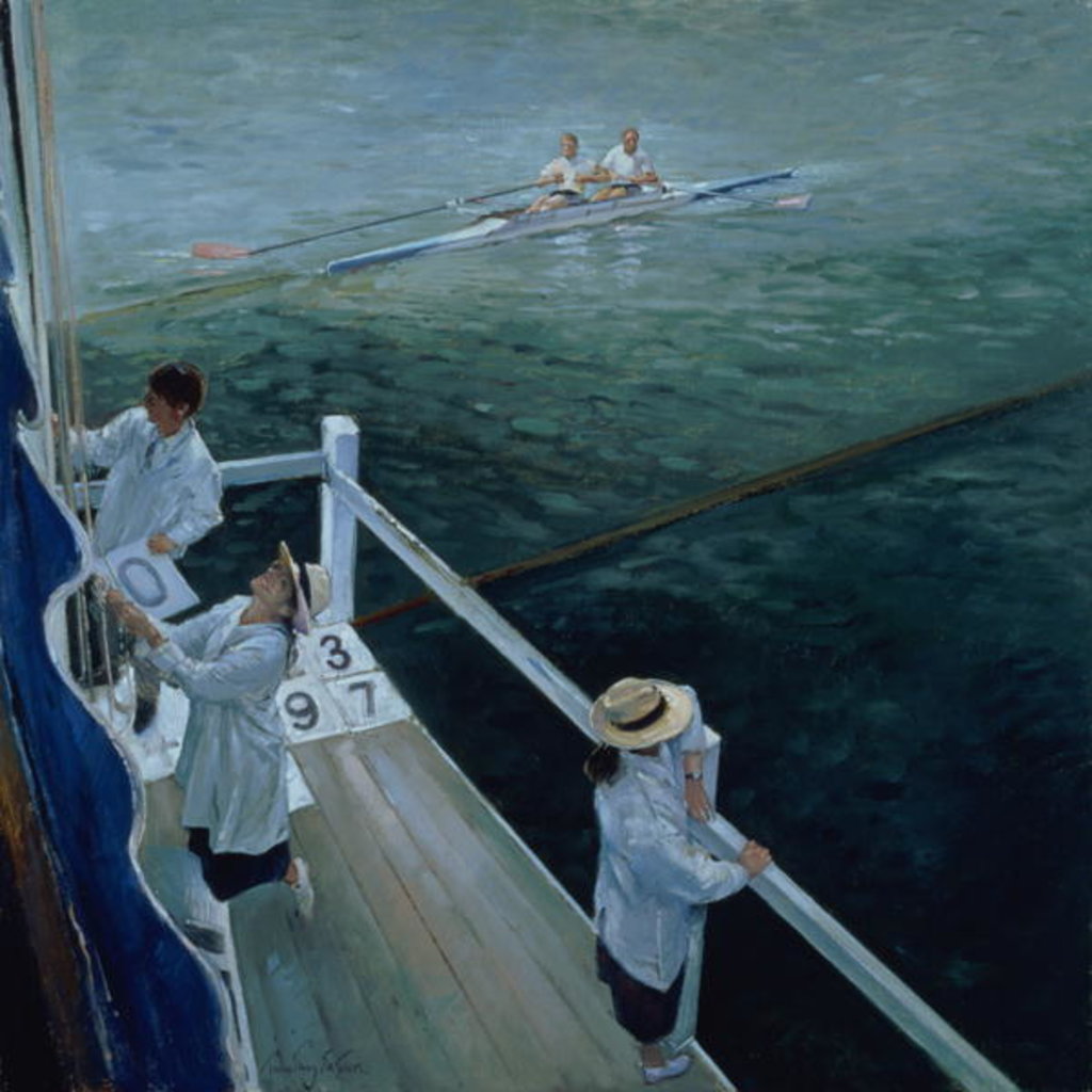 Detail of Hoisting Scores, Henley by Timothy Easton
