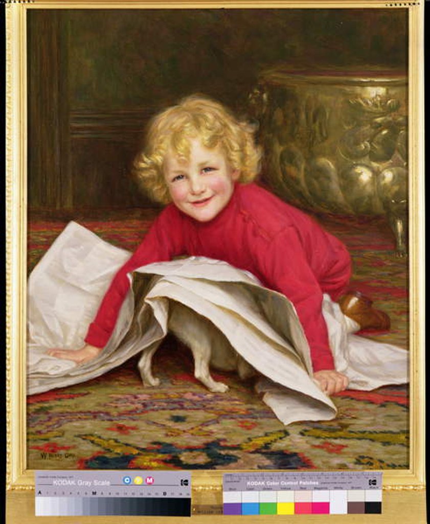 Detail of Playmates by William Henry Gore