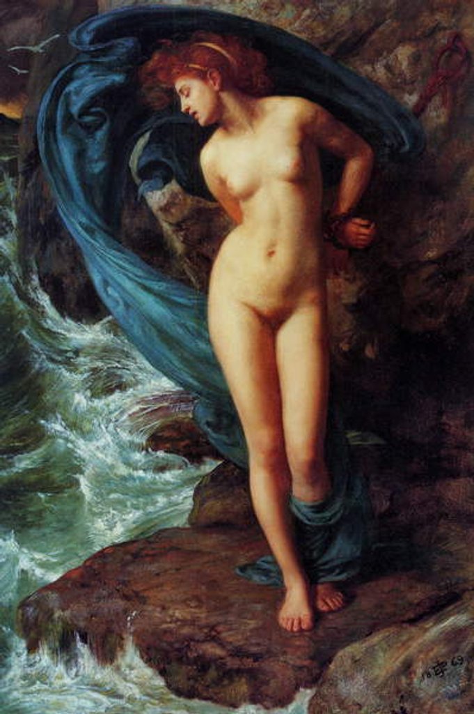 Detail of Andromeda, 1869 by Edward John Poynter