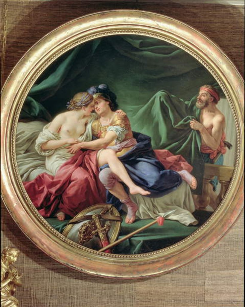 Detail of Mars and Venus Surprised by Vulcan, 1768 by Louis Jean Francois I Lagrenee