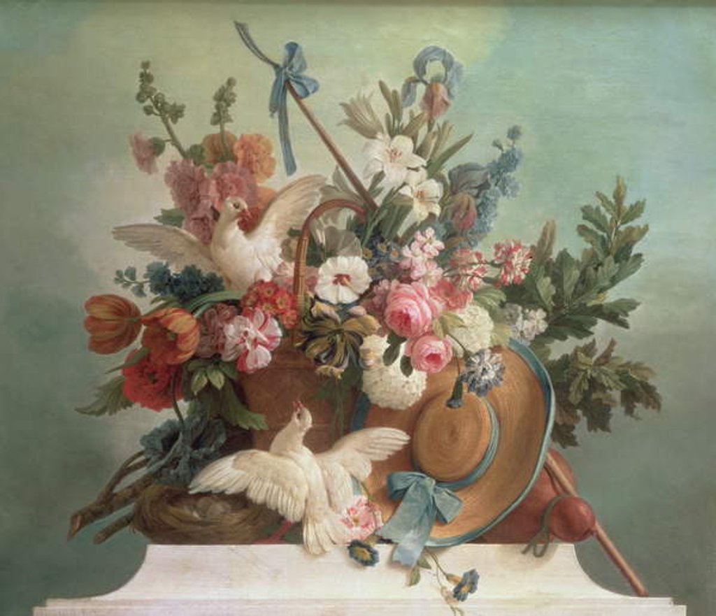 Detail of Peace, 1790 by Jean-Baptiste Huet
