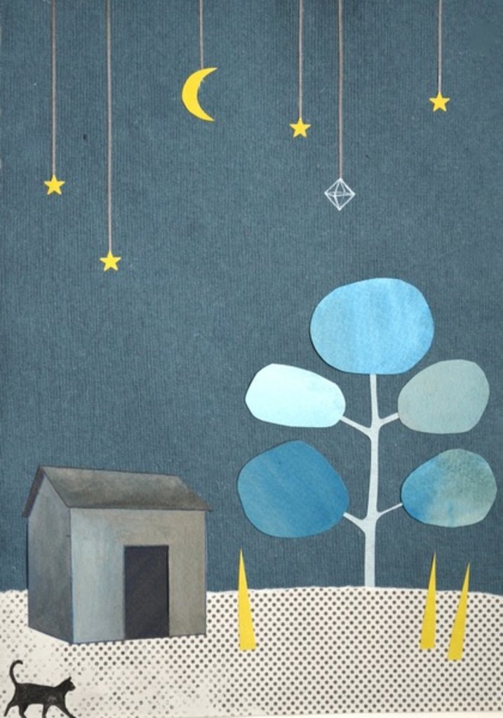 Detail of Silent Night. 2016 by Eleanor Grafton