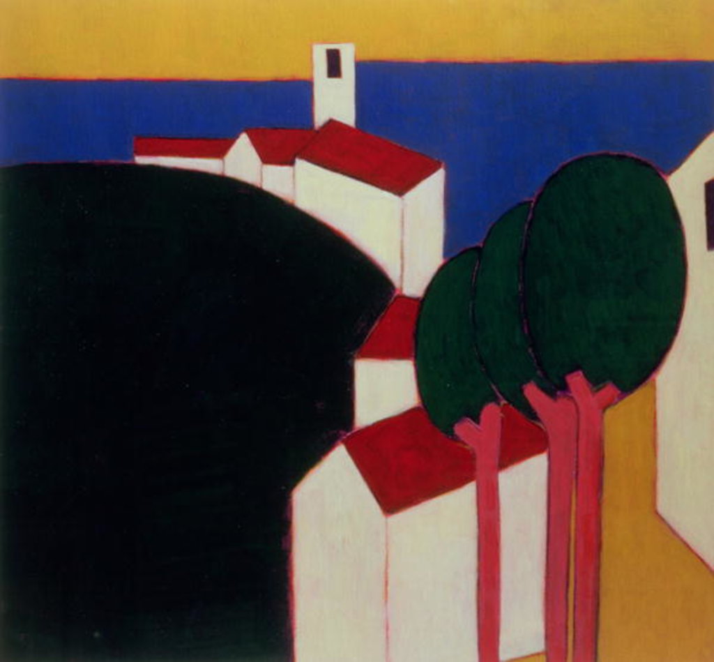 Detail of In the Luberon, 2000 by Eithne Donne