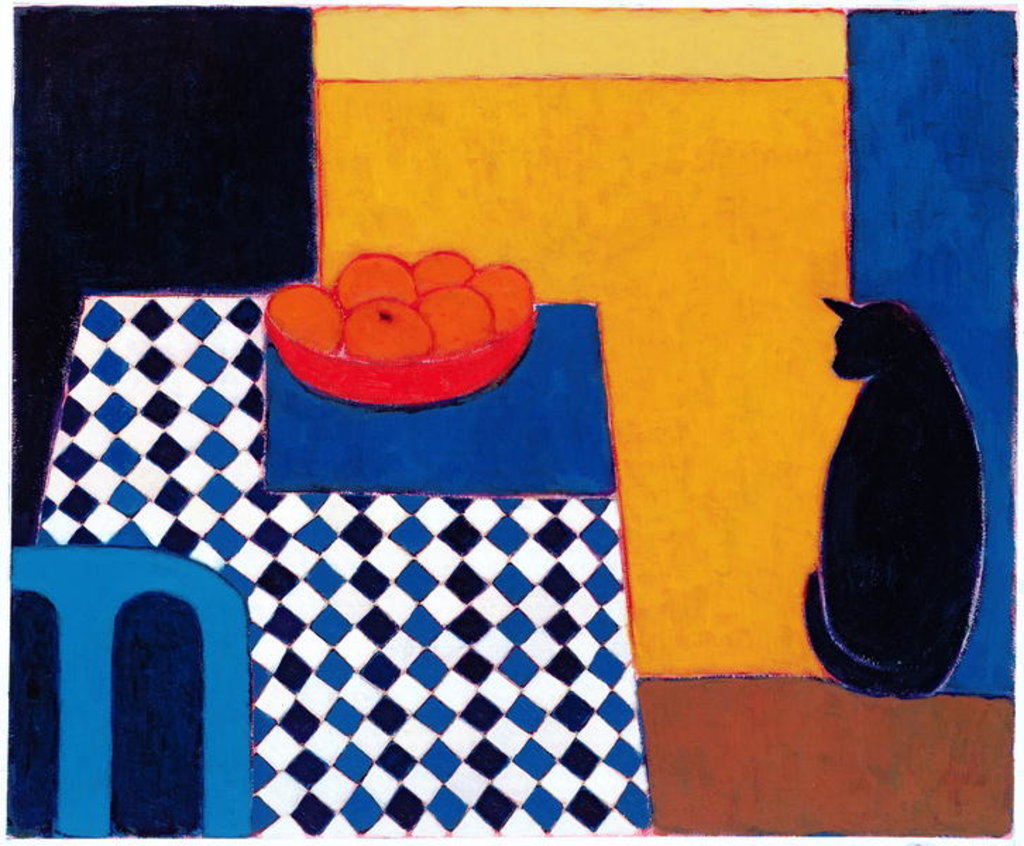 Detail of Still Life with Boris, 2002 by Eithne Donne