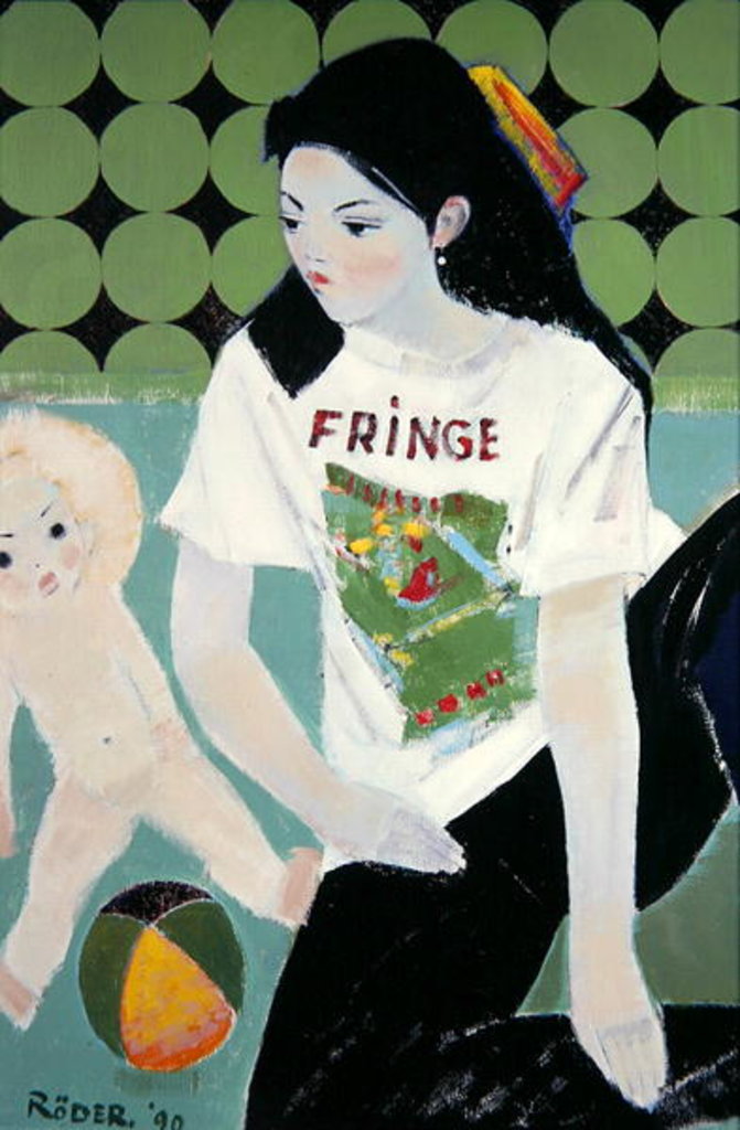 Detail of Fringe, 1990 by Endre Roder