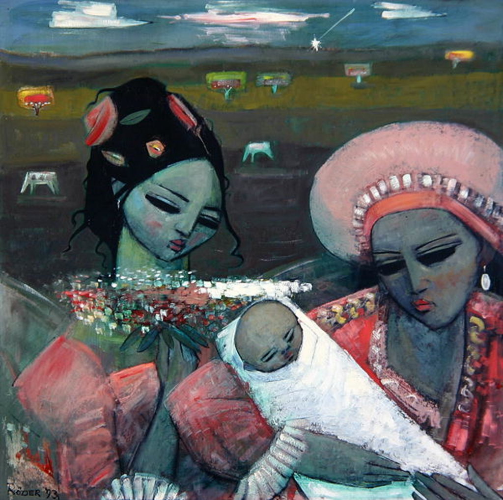 Detail of The Infant, 1993 by Endre Roder