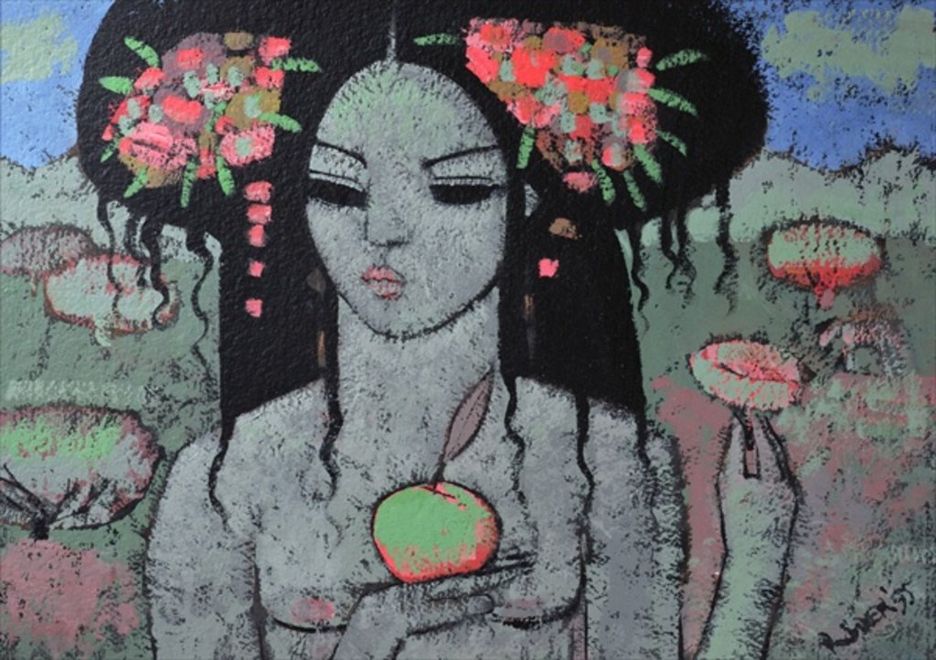 Detail of Lucy, 1995 by Endre Roder