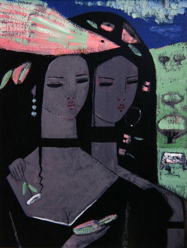 Detail of Friends, 1994 by Endre Roder