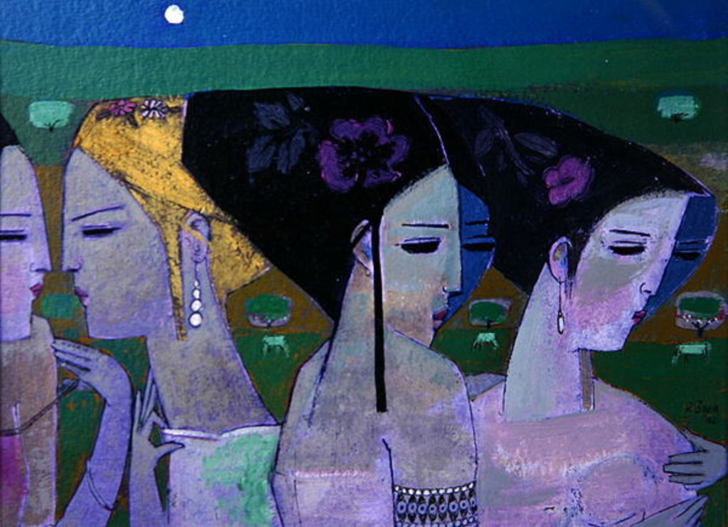 Detail of Whispers, 1994 by Endre Roder