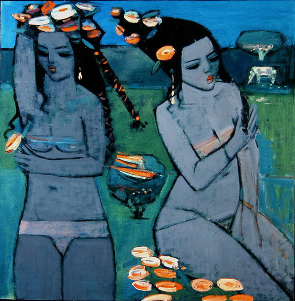 Detail of Evening, 1994 by Endre Roder