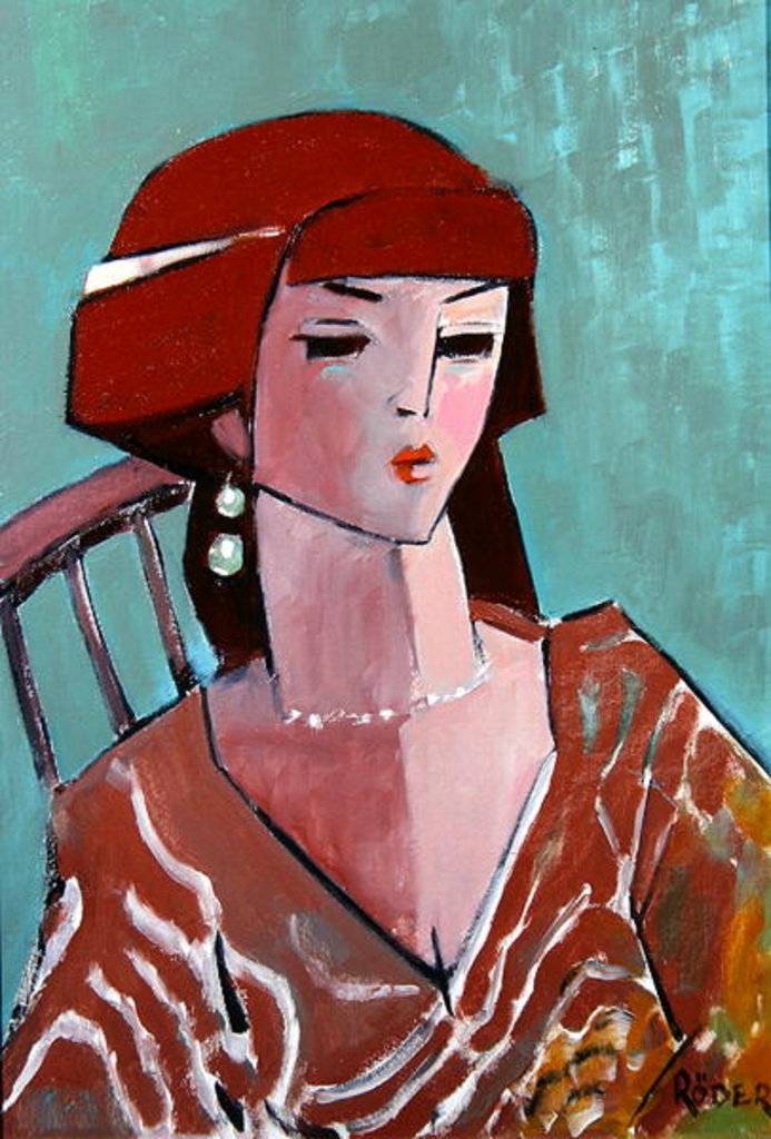 Detail of Carole R, 2007 by Endre Roder