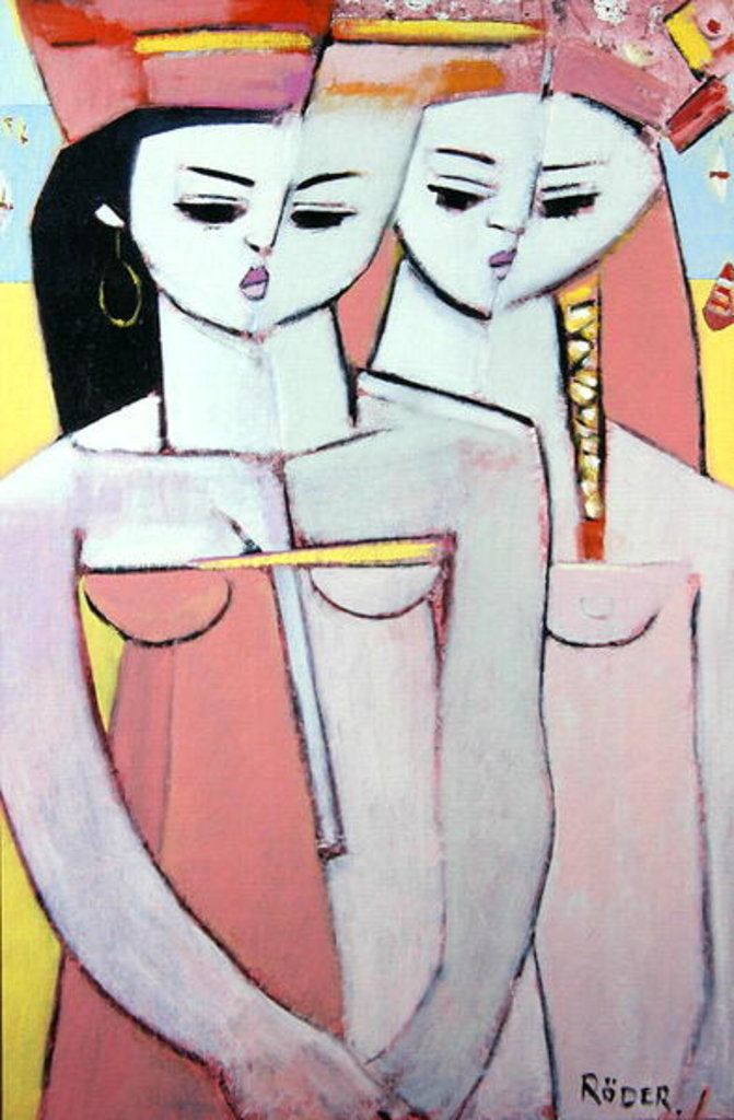 Detail of Two from Ys, 2005 by Endre Roder