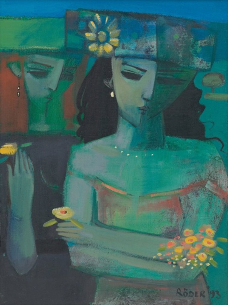 Detail of Two from Ys II by Endre Roder