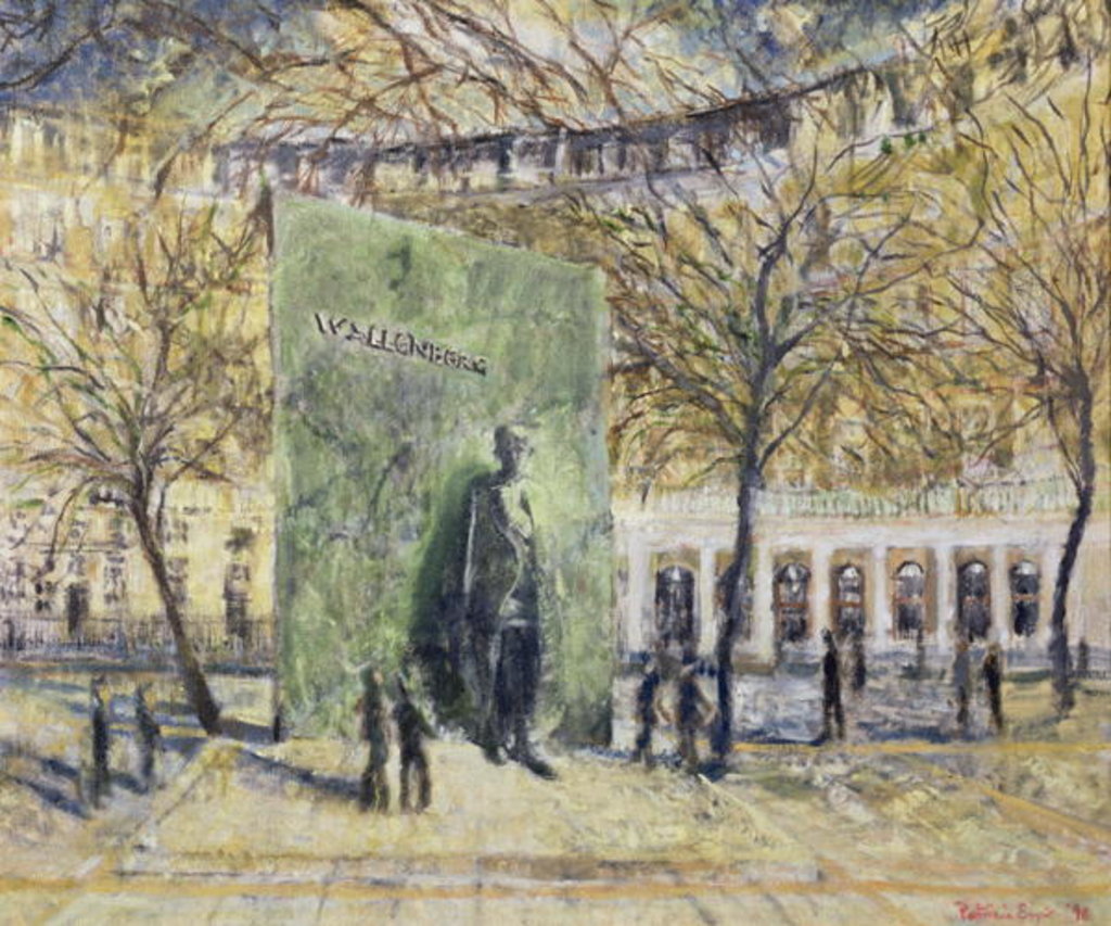 Detail of Tribute to Wallenberg, 1998 by Patricia Espir