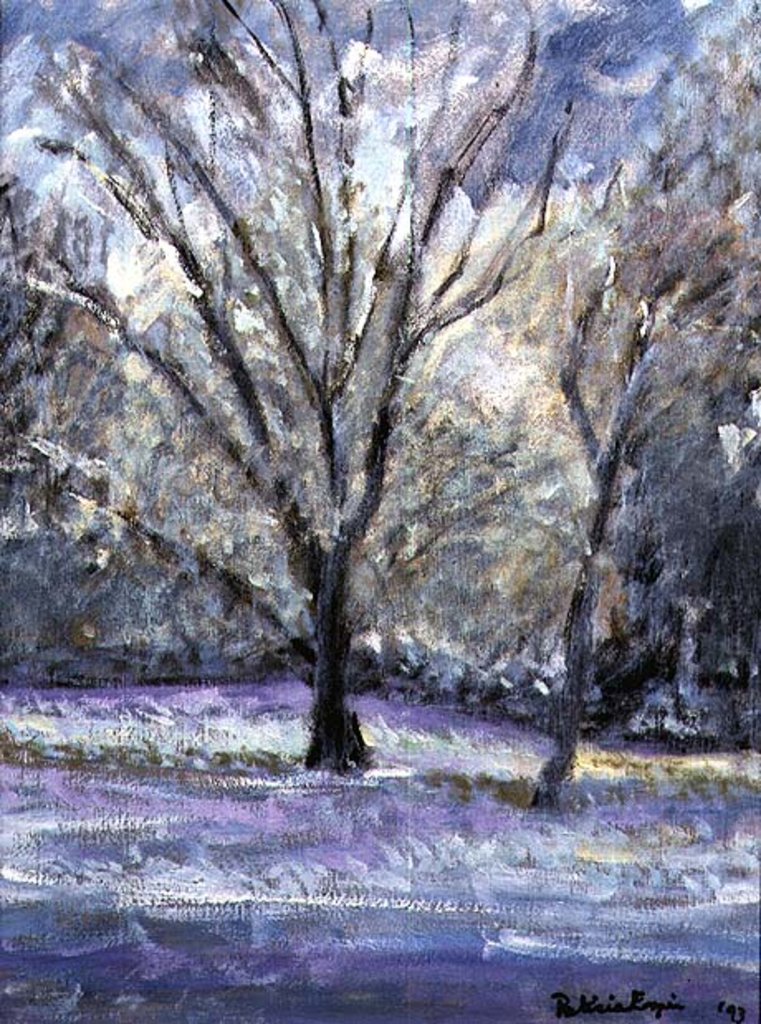 Detail of Snow Scene by Patricia Espir