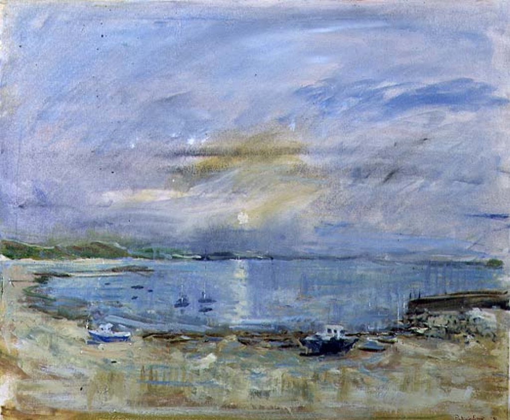 Detail of St. Martin's Bay, Scilly Isles, 1996 by Patricia Espir