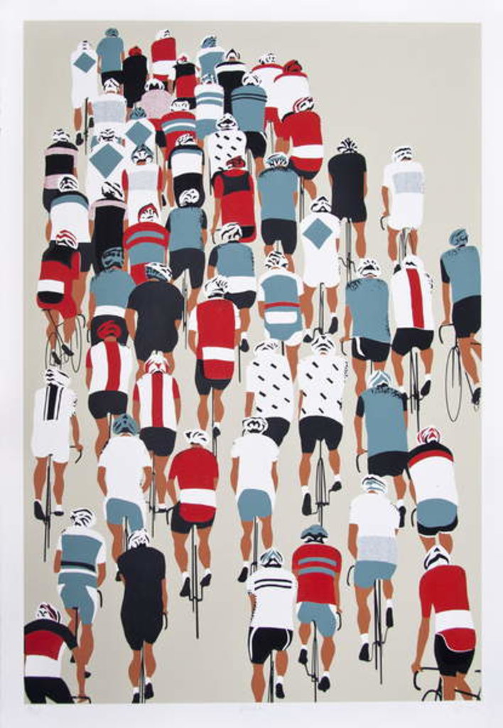 Detail of Peloton by Eliza Southwood