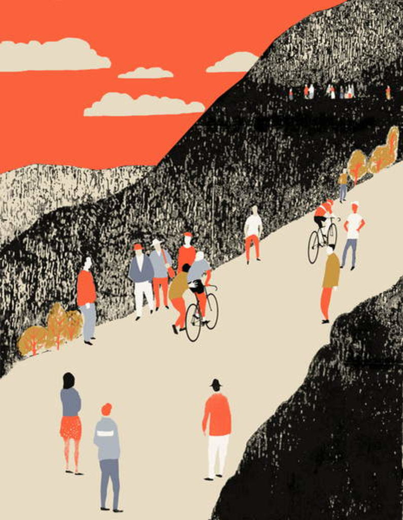 Detail of Mountain, 2015 by Eliza Southwood