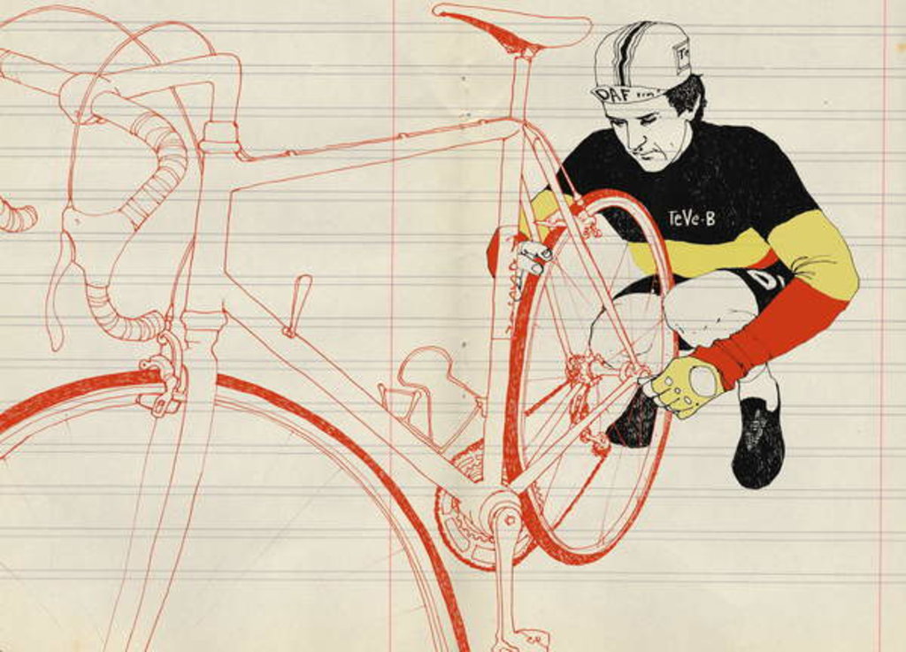 Detail of Vlaeminck, 2014 by Eliza Southwood