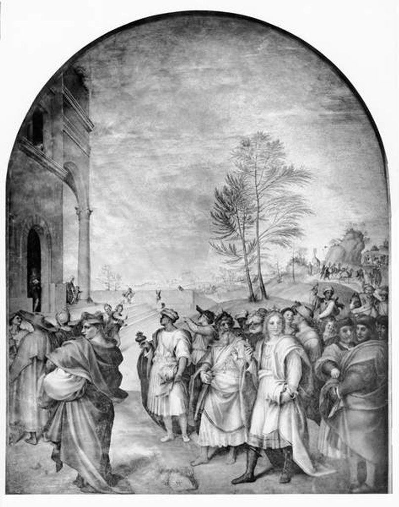 Detail of The Arrival of the Magi by Andrea del Sarto