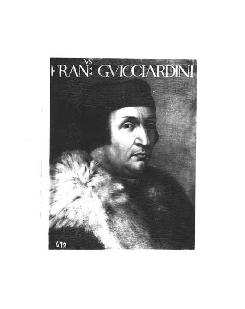 Detail of Portrait of Francesco Guicciardini by Italian School