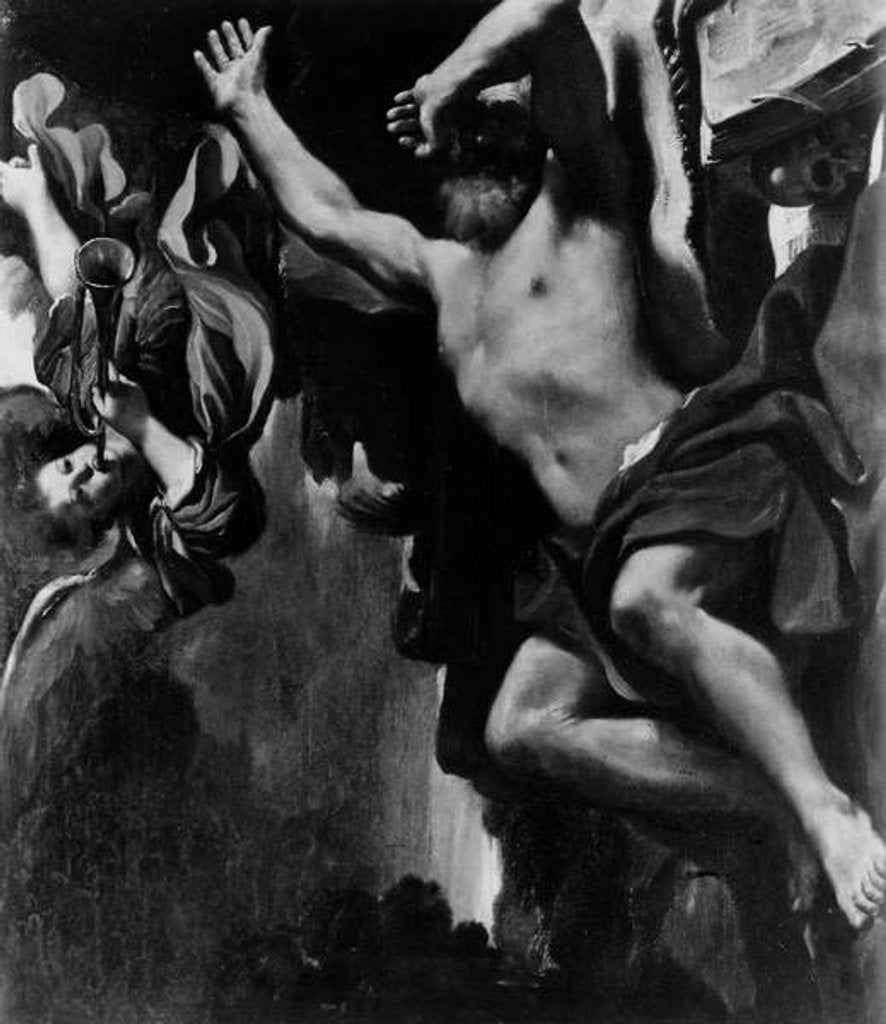 Detail of The Vision of St. Jerome, 1619-20 by Guercino (1591-1666)